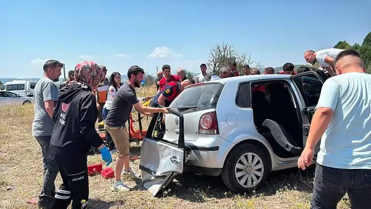 Kütahya'da Kavşak Kazası: 1 Ölü, 5 Yaralı