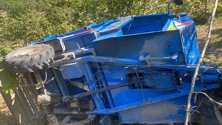 Ordu'da Feci Patpat Kazası: Fındık Bahçesine Uçan Araçta 2 Ölü, 11 Yaralı