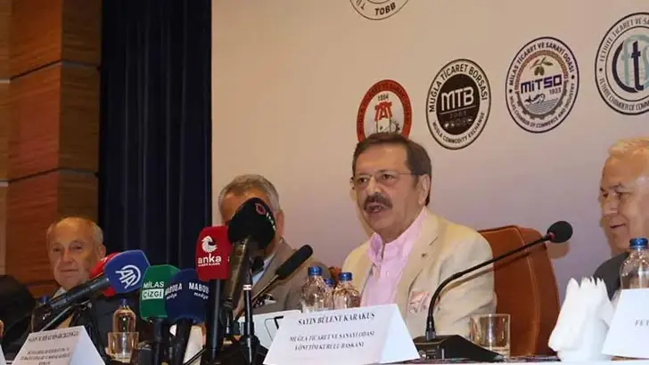 TOBB Başkanı Hisarcıklıoğlu Muğla'da Konuştu: "Zor Günleri Sırt Sırta, Gönül Gönüle Aşacağız"