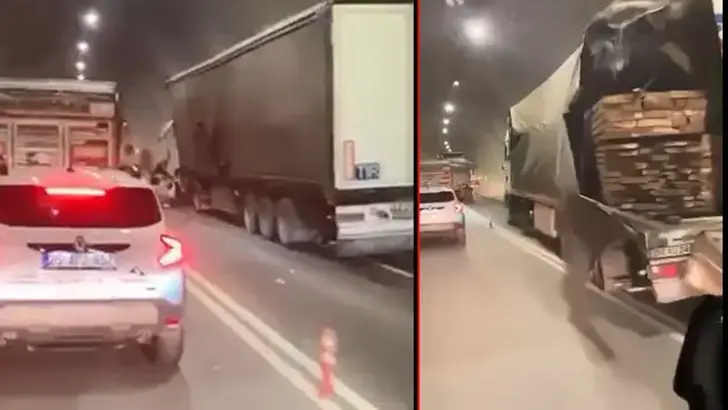 Artvin’de Tünel İçinde Zincirleme Kaza: 1 Ölü, 2 Yaralı