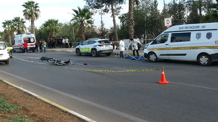 Kilis'te Beton Mikseri ile Motosiklet Çarpıştı: 1 Ölü, 1 Ağır Yaralı