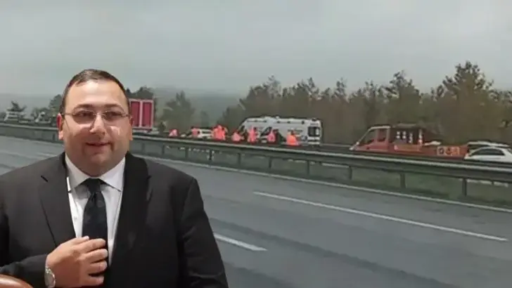 Düzce'de 3 aracın karıştığı kaza: Üsküdar Belediye Başkan Vekili Dündar Ziya Gültekin hayatını kaybetti
