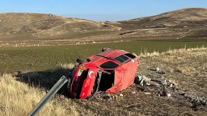 Konya'da İşçi Servisi Şarampole Devrildi: 6 Yaralı